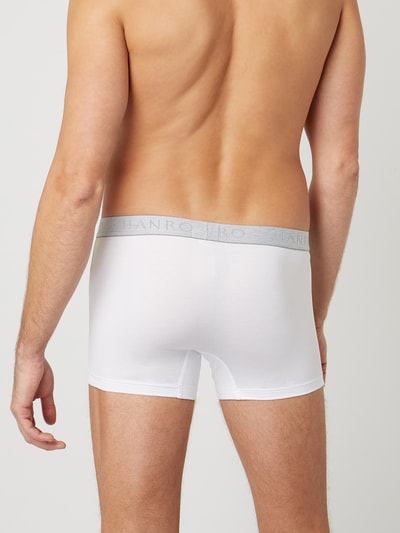 Hanro Boxershort met labeldetails in een set van 2 stuks Wit - 5