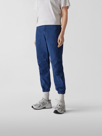 Nili Lotan Cropped Hose mit Falten Dunkelblau 4