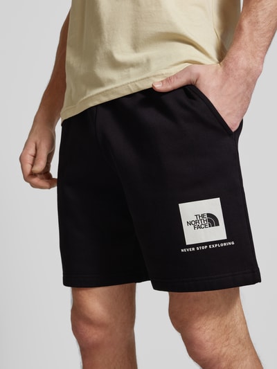 The North Face Regular Fit Sweatshorts mit Label-Print Black 3