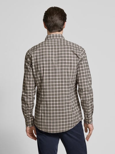 Barbour Freizeithemd mit Knopfleiste Oliv 5