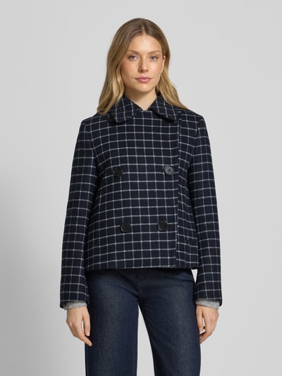 Windsor Jack met knoopsluiting Marineblauw - 4