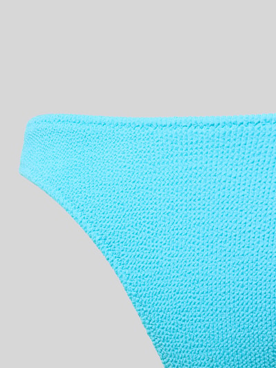 Productfoto, Bikini-Slip met label-detail model 'NAIDA' van Banana Moon, turquoise, structuurstof, stretchmix, strakke pasvorm