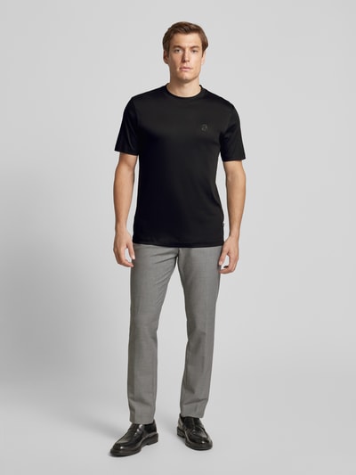 BOSS T-Shirt mit Rundhalsausschnitt Modell 'Thompson' Black 1