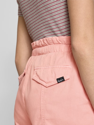 Pepe Jeans Relaxed fit korte broek met steekzakken, model 'HADDA' Koraal - 3