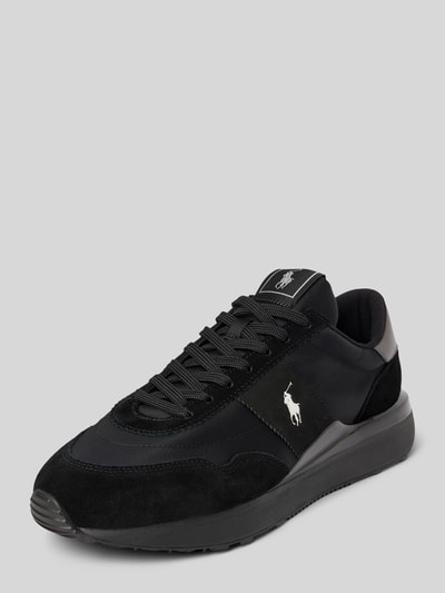 Polo Ralph Lauren Sneakers met logoprint, model 'TRAIN 89' Zwart - 1