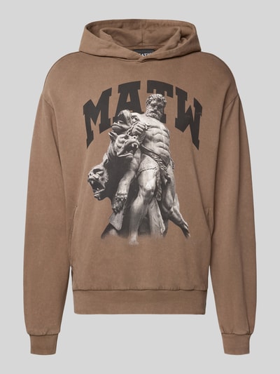 Review X MATW Hoodie met capuchon Middenbruin - 2