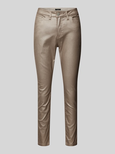 OPUS Slim Fit Jeans im 5-Pocket-Design Modell 'Emily' Beige 2