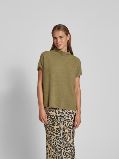 Filippa K T-Shirt in Strick-Optik Khaki 4