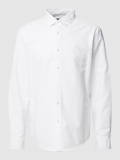 MCNEAL Freizeithemd mit Button-Down-Kragen Weiss 2