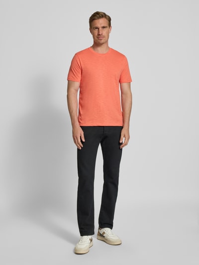 MCNEAL Regular Fit T-Shirt mit Rundhalsausschnitt Lachs 1