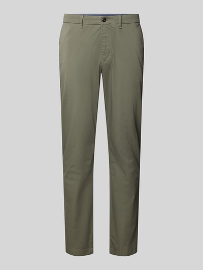 Tommy Hilfiger Regular fit chino met achterzakken Middengrijs - 2