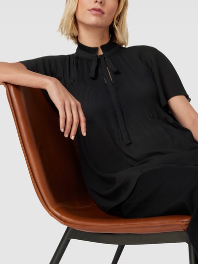 Lauren Ralph Lauren Blouseshirt met plissévouwen Zwart - 3