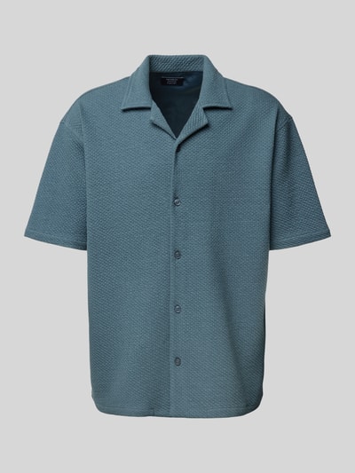 MCNEAL Freizeithemd mit Reverskragen Petrol 2