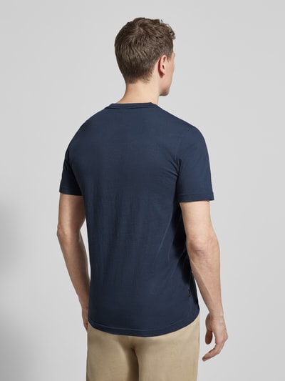 PME Legend regular fit T-shirt met logoprint Donkerblauw - 5