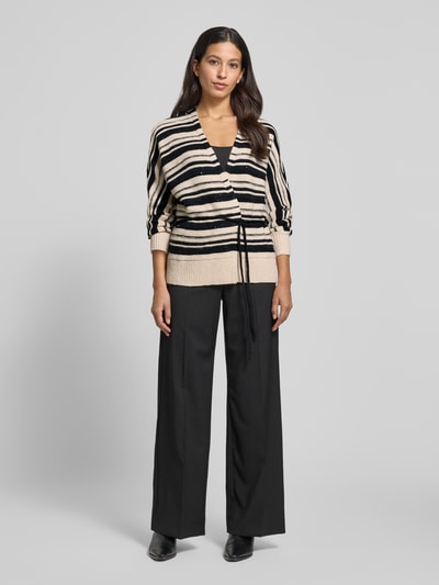 Brax Jack in gebreide look met wol, model 'ANIQUE' Offwhite - 1