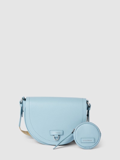 Coccinelle Saddle Bag mit Label-Detail Modell 'BLAIRE' Hellblau 2