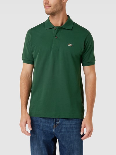 Lacoste Poloshirt aus Baumwolle mit Label-Patch Dunkelgruen 4