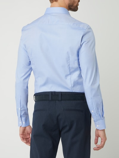 JAKE*S SUPER SLIM Super slim fit zakelijk overhemd met stretchgehalte  Lichtblauw - 5