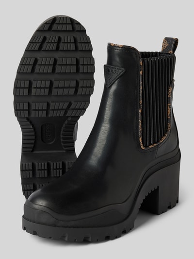 Guess Stiefeletten mit Label-Patch Modell 'YVETTEN' Black 4