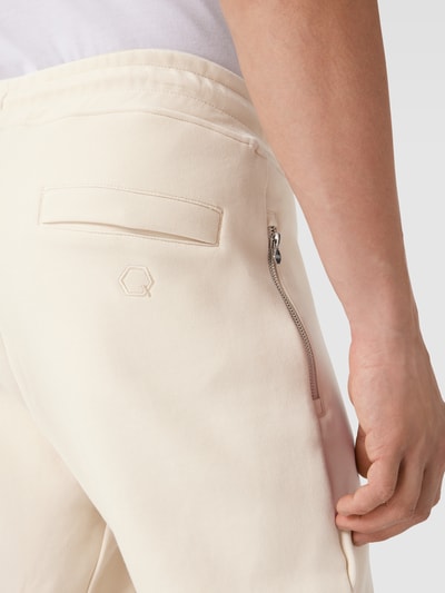 Balr. Sweatpants met labelapplicatie, model 'Q-Series' Offwhite - 3