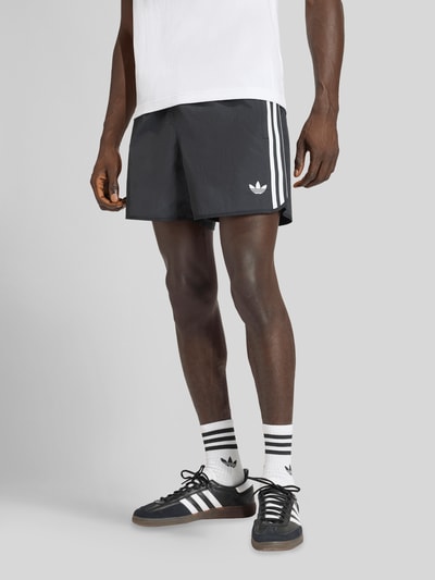 adidas Originals Regular Fit Trainingsshorts Black 4