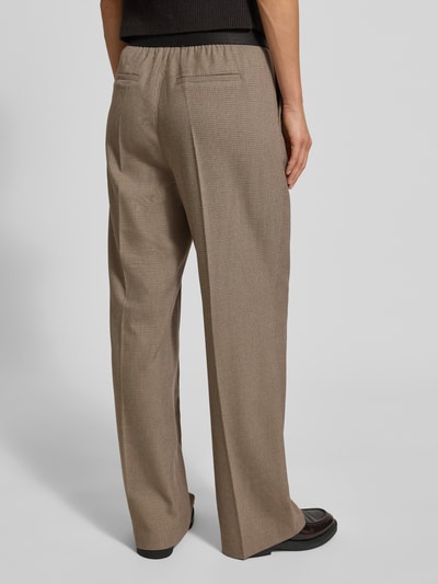 OPUS Broek met elastische band, model 'Marou' Lichtbruin - 5