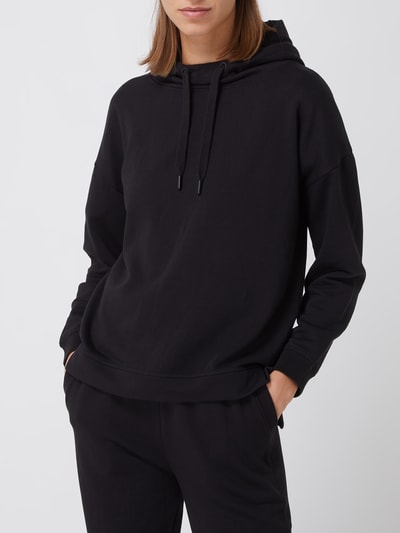 s.Oliver RED LABEL Hoodie met oversized schouders  Zwart - 4