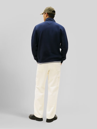 Tommy Hilfiger Regular fit schipperstrui van katoenmix Marineblauw - 5