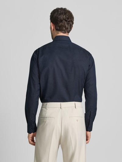 BOSS Regular fit vrijetijdsoverhemd van katoenmix, model 'JOE' Marineblauw - 5