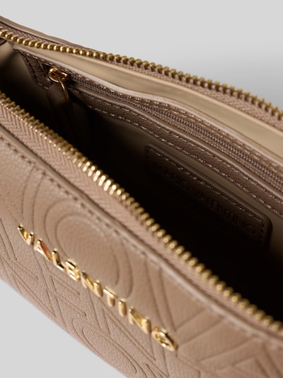 VALENTINO BAGS Crossbody Bag mit Label-Detail Modell 'PANSY' Taupe 4