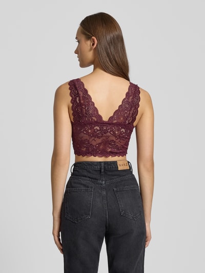 Only Bralette aus Spitze Modell 'CHLOE' Bordeaux 5