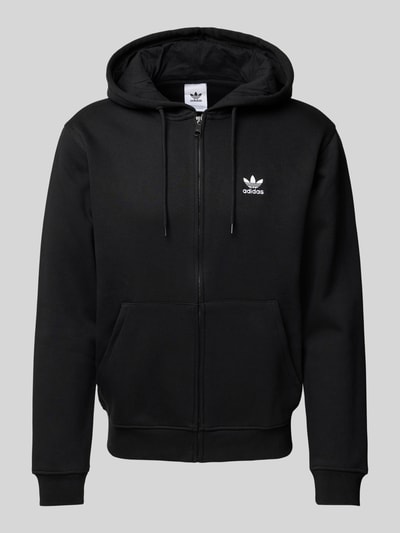 adidas Originals Sweatjacke mit Label-Stitching Black 1