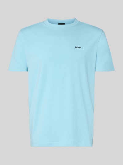 BOSS Green Regular Fit T-Shirt aus Baumwoll-Mix Modell 'TEE' Tuerkis 2