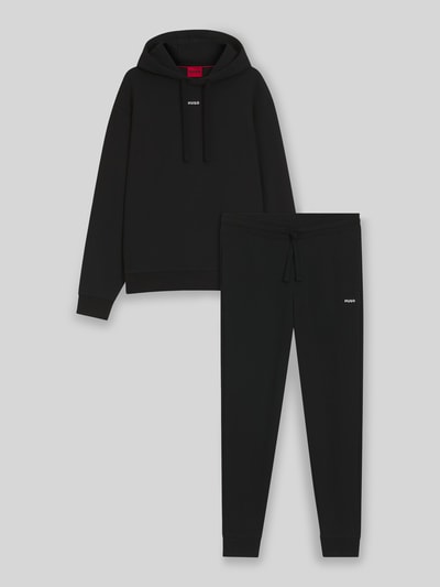HUGO Relaxed Fit Trainingsanzug aus reiner Baumwolle Modell 'DAPODAYOTE' Black 2