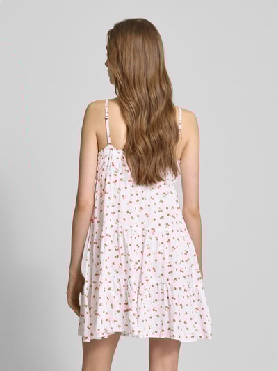 Review Minikleid mit Schlüsselloch-Ausschnitt Weiss 5