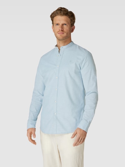 MCNEAL Tailored Fit Freizeithemd mit Streifenmuster Helltürkis 4