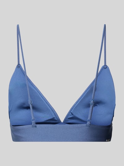 Barts Bikinitop met labelapplicatie, model 'Isla' Blauw - 3