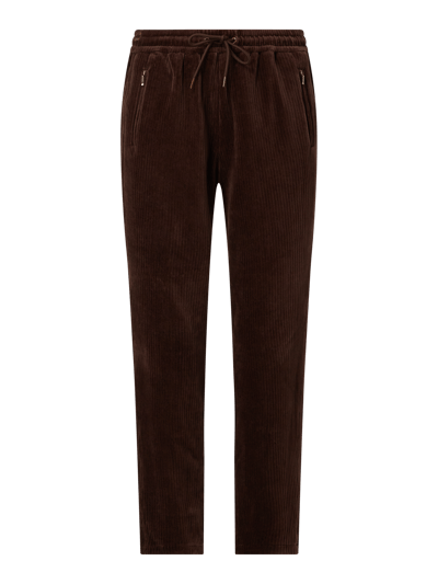 s.Oliver RED LABEL Schlupfhose aus Cord  Dunkelbraun 2