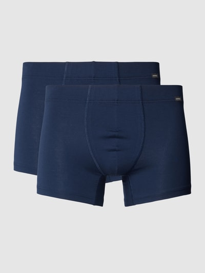 Hanro Trunks mit Label-Detail im 2er-Pack Dunkelblau 1