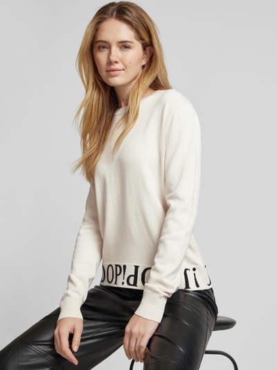 JOOP! Longsleeve met ronde hals Offwhite - 3