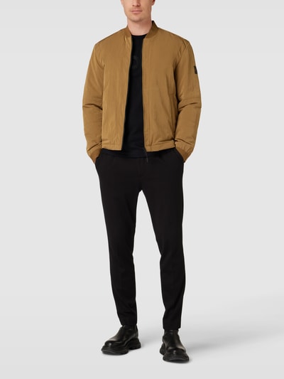 BOSS Orange Jacke mit Label-Patch Modell 'Othmar' Cognac 1