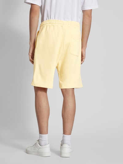 Jack & Jones Sweatshorts met tunnelkoord, model 'ESTERBRO' Geel - 5