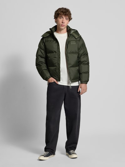 Tommy Jeans Regular fit donsjack, model 'ALASKA' Olijfgroen - 1