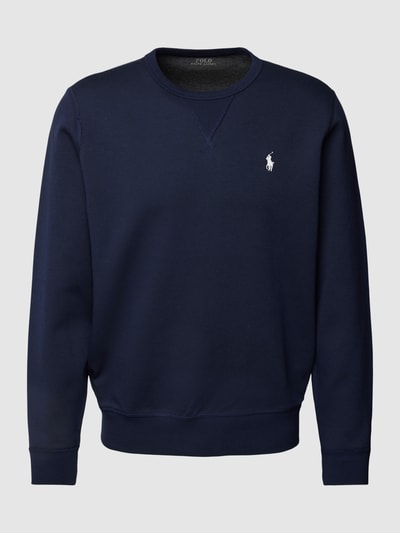Polo Ralph Lauren Sweatshirt mit Label-Stitching Marine 2