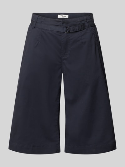 TONI Bermuda's met riem model 'Liv' Donkerblauw - 2