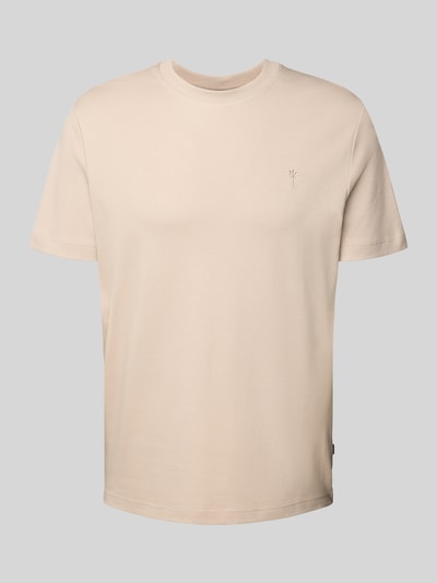 JOOP! Collection T-Shirt mit Rundhalsausschnitt und Stitching Hellbraun 2