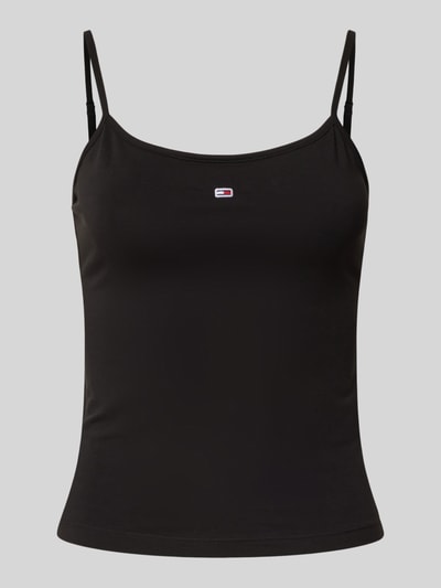 Tommy Jeans Tanktop aus reiner Baumwolle Black 1