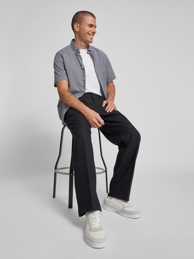 Tommy Hilfiger Regular fit vrijetijdsoverhemd met rasterruit, model 'FLEX GINGHAM' Marineblauw - 3