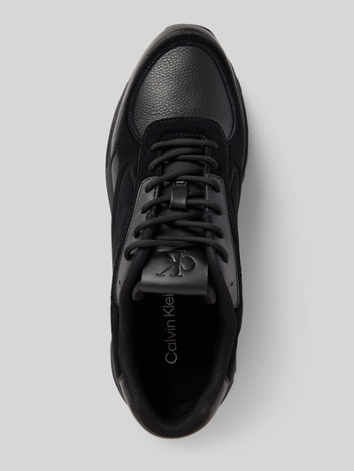 Calvin Klein Jeans Sneaker aus Leder mit profilierter Sohle BLACK 3