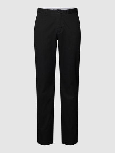 Tommy Hilfiger Chino in unifarbenem Design Modell 'DENTON' Black 2